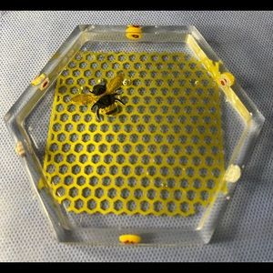 Bumblebee Resin trinket tray